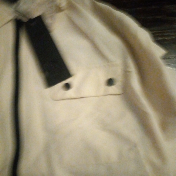 Soul Star England Mens Sweater Zip Up NWT Pockets Pouches Color Beige Size XXL - Picture 3 of 10